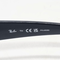 Ray-Ban RB4430 Zena Bio-Based Black Polarised Sunglasses 6677/81 49 22