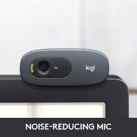 Logitech C270 HD Webcam Black 720p 30 fps Widescreen Video Calling