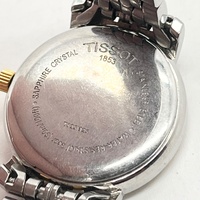Tissot 1853 Two Tone Ladies Watch T825/925 Sapphire Crystal Swiss Made Date