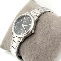 Casio LTP-1303 Ladies Watch Stainless Steel Analog Black Dial WR 50M