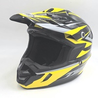 THH TX-15 Slipstream Motocross Helmet Black Yellow Gray L 59-60cm ECE R22-05