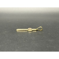 Unisex 18ct Yellow Gold Religious Cross Pendant