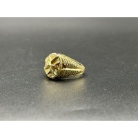 Unisex 18ct Yellow Gold Maltese Cross Ring 