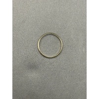 Unisex 9ct Yellow Gold Band Ring