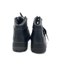 Kembla KS201 Steel Toe Cap Genuine Leather Lace Up Safety Boots Black Size 10