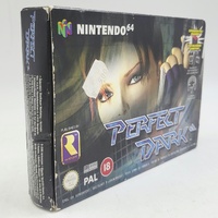 Perfect Dark Nintendo 64 N64 PAL AUS Game Complete in Box Manual