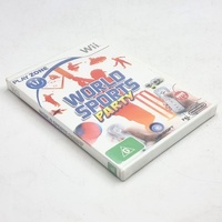 World Sports Party Wii PAL AU 2009 Factory Sealed Manual Ubisoft 1-4