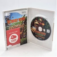 Donkey Kong Country Returns Wii PAL AU 2010 Complete Manual Nintendo