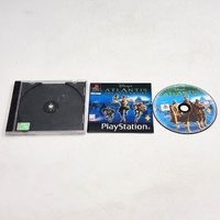 Disney's Atlantis The Lost Empire PS1 PAL Game + Manual