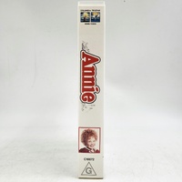 Annie The Movie Of Tomorrow VHS Tape 1982 Aileen Quinn Carol Burnett