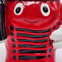 Coca-Cola Vintage 22cm Ceramic Money Box Red Piggy Bank Collectible