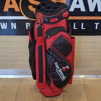 Srixon Tour Special Golf Cart Bag & Shark Travel Cover Red Black