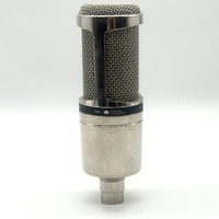 Audio-Technica AT2020 Cardioid Condenser Microphone Silver Limited Edition