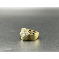 Men’s 18ct Yellow Gold Diamond Ring