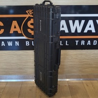 ToolPRO Safe Case 1125mm Hard Rolling Protective Tool Storage Case Black