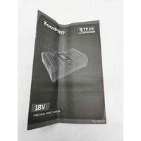 ToolPro 18V 4.0A Dual Port Charger Fast Battery Charger ACG1840D2