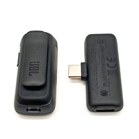 JBL Quantum Stream Wireless USB-C Clip-On Microphone 2.4GHz Black