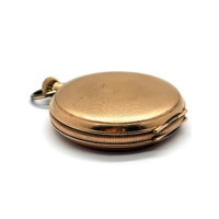 Omega Antique Gold Filled Pocket Watch 15 Jewels Swiss Mechanical Vintage