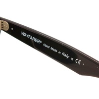Ray-Ban Wayfarer RB2140 901 50mm Black G-15 Green Glass Sunglasses