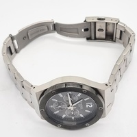 Chisel Mens Watch 5829088 Analogue Quartz Grey Dial Stainless Steel 100M