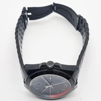 Tommy Hilfiger Mens Black Analogue Quartz Watch Stainless Steel Band