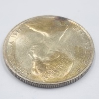 1966 Australian Round 50 Cent Coin 80% Silver Elizabeth II Royal Australian Mint