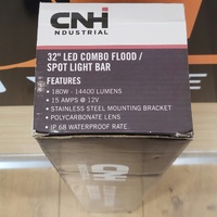CNH Industrial 32" LED Light Bar 180W 14400 Lumens Flood Spot Combo New