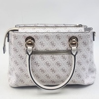GUESS Cathleen Logo Tote Bag White Blush Women’s Handbag