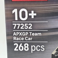 LEGO Speed Champions 77252 APXGP F1 The Movie Race Car 268 Pieces