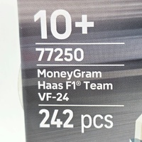 LEGO Speed Champions Haas F1 VF-24 MoneyGram Race Car 77250 242pcs