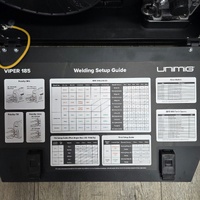 UNIMIG Viper 185 10A MIG TIG Stick Welder 7.1KVA Digital Display 0.8mm