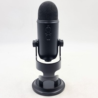 Blue Yeti A00132 USB Condenser Microphone Black 3 Capsule with Desktop Stand