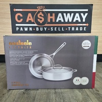 Essteele Eternita Clad Stainless Steel Induction 2 Piece Cookware Set