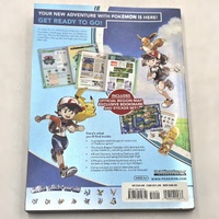 Pokemon Let's Go Pikachu & Eevee Official Guide Pokedex with Stickers & Kanto Map