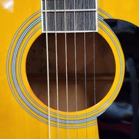 Sunburst Dreadnought Acoustic Guitar 6 String Folk Musical Instrument