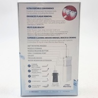 Piksters HydroPik Mini Cordless Rechargeable Water Flosser White 5 Nozzles