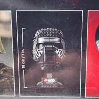 LEGO Star Wars 75415 Kylo Ren Helmet 529 Pieces Adult Display Set