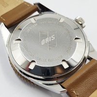 Oris Divers Sixty-Five Automatic Green Dial Steel Bronze Leather Watch Box