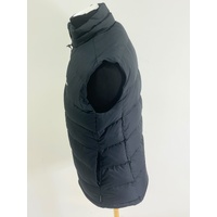 Kathmandu Epiq Mens Down Vest Puffer Body Warmer Black Green Lining XS