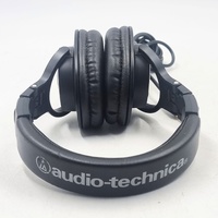 Audio-Technica ATH-M30x Studio Monitor Headphones Wired Over-Ear Black with Adapter