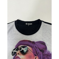 Beautifull Tattoo Girl  T-Shirt Rap Hip Hop Gangster Street Wear Urban Fashion Black Size: M/L/XL [Size: Medium]