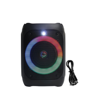 NEW Bluetooth ABS1407 Portable Party Speaker with RGB Lighting by SING-E