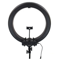 Hakutatz 19" 48cm Dimmable LED Ring Light with Tripod for Tattoo Artists