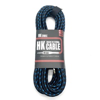 HK Cable 10M Guitar Leads 1/4 inch 6.5 mm mono phono jack (New)