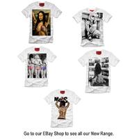 T-Shirt Marilyn Monroe with Glasses Street Fashion Mens Ladies AU STOCK [Size: M - 40in/102cm Chest]