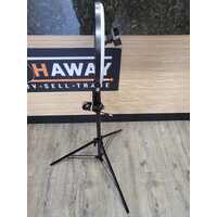 Ring Fill Light 10 inch 3 Settings High Low Brightness Tripod for Tattoo Artists