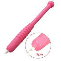 3 x Disposable Microblading Pens Manual Eyebrow tattoo 9CF, 12CF & 18U AU Seller