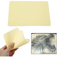 5 x Tattoo Practice Skins - Double Sided Blank 19cm x 14.5cm Makeup AUS Seller 