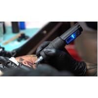 Spark Tattoo Wireless Rotary Pen Kit with LED Display & 2000mAh Battery - Black