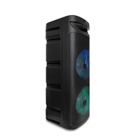 NEW Party Speaker Dual 10 inch Portable Wireless Bluetooth with Colourful Lights by Sing-E